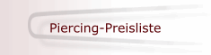 Piercing-Preisliste